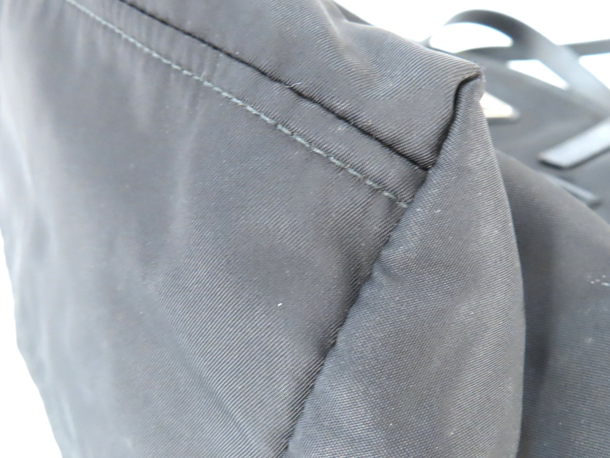 PRADA Tessuto x Leather Shoulder Bag Shoulder Bag