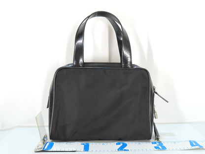 PRADA Tessuto x Leather Handbag Handbag