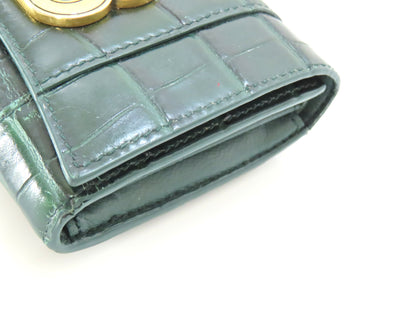 BALENCIAGA Leather Tri-fold Wallet