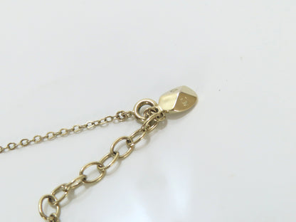 Dior CD logo rhinestone necklace