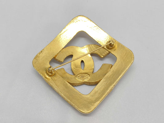 CHANEL Coco Mark Diamond Brooch with Comments