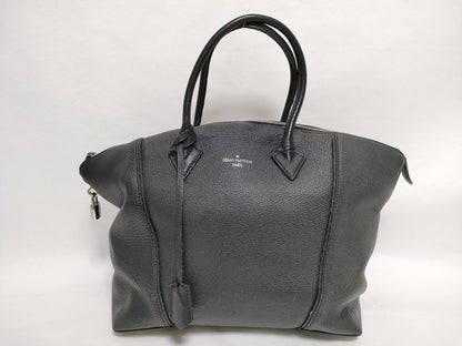 LOUIS VUITTON M94592 Parnassus Lockit MM M94592 AH2114 Black Handbag