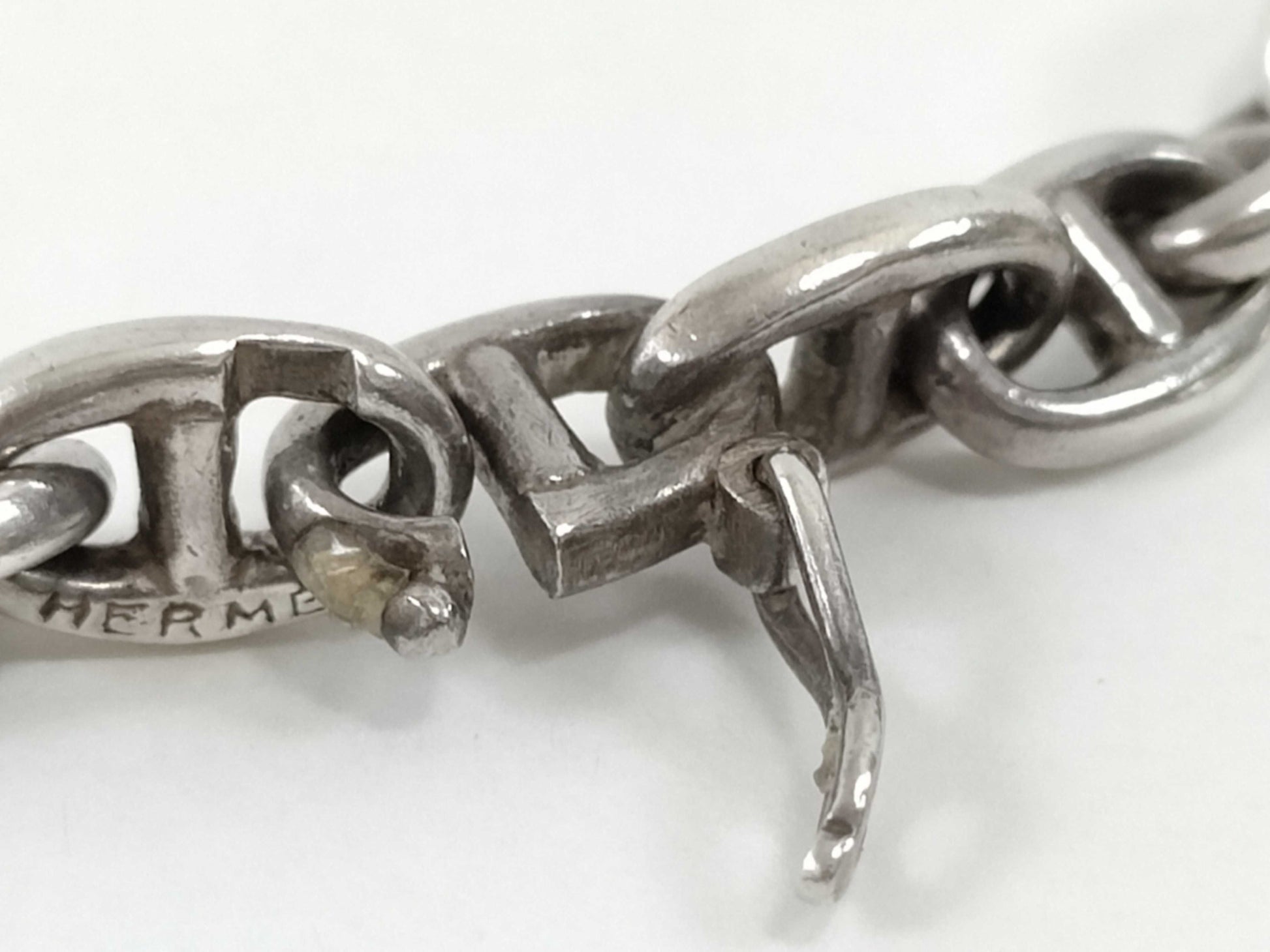 HERMES Chaine Vintage Bracelet 29 Links TPN Bracelet/Bangle