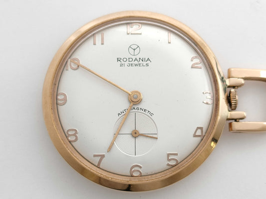 RODANIA RODANIA 2307 60 Hand-wound K18 Pocket Watch
