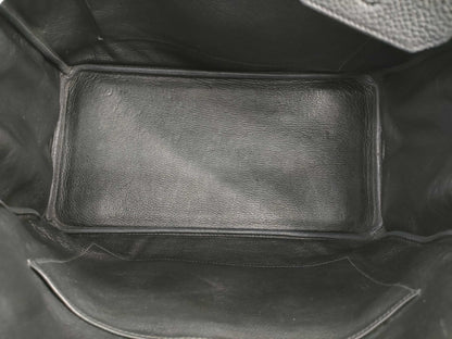 HERMES Birkin 35 Black GD Hardware Togo □L Stamp Handbag