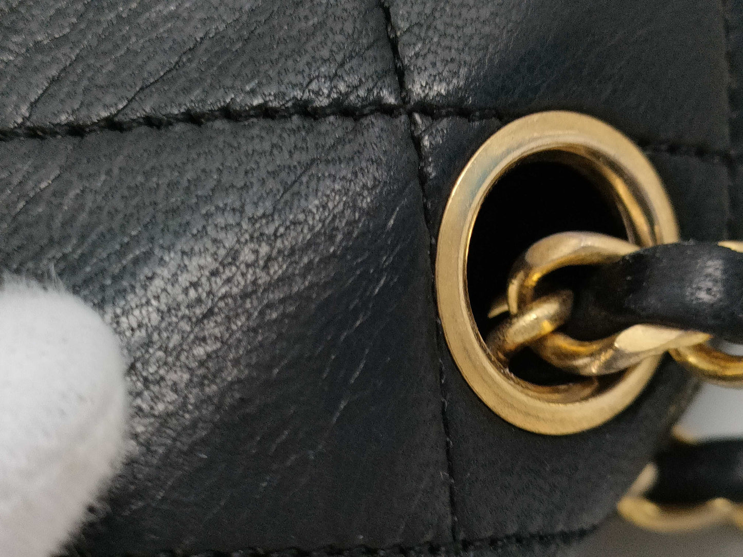 CHANEL Matelasse Chain Shoulder Bag Lamb Shoulder Bag