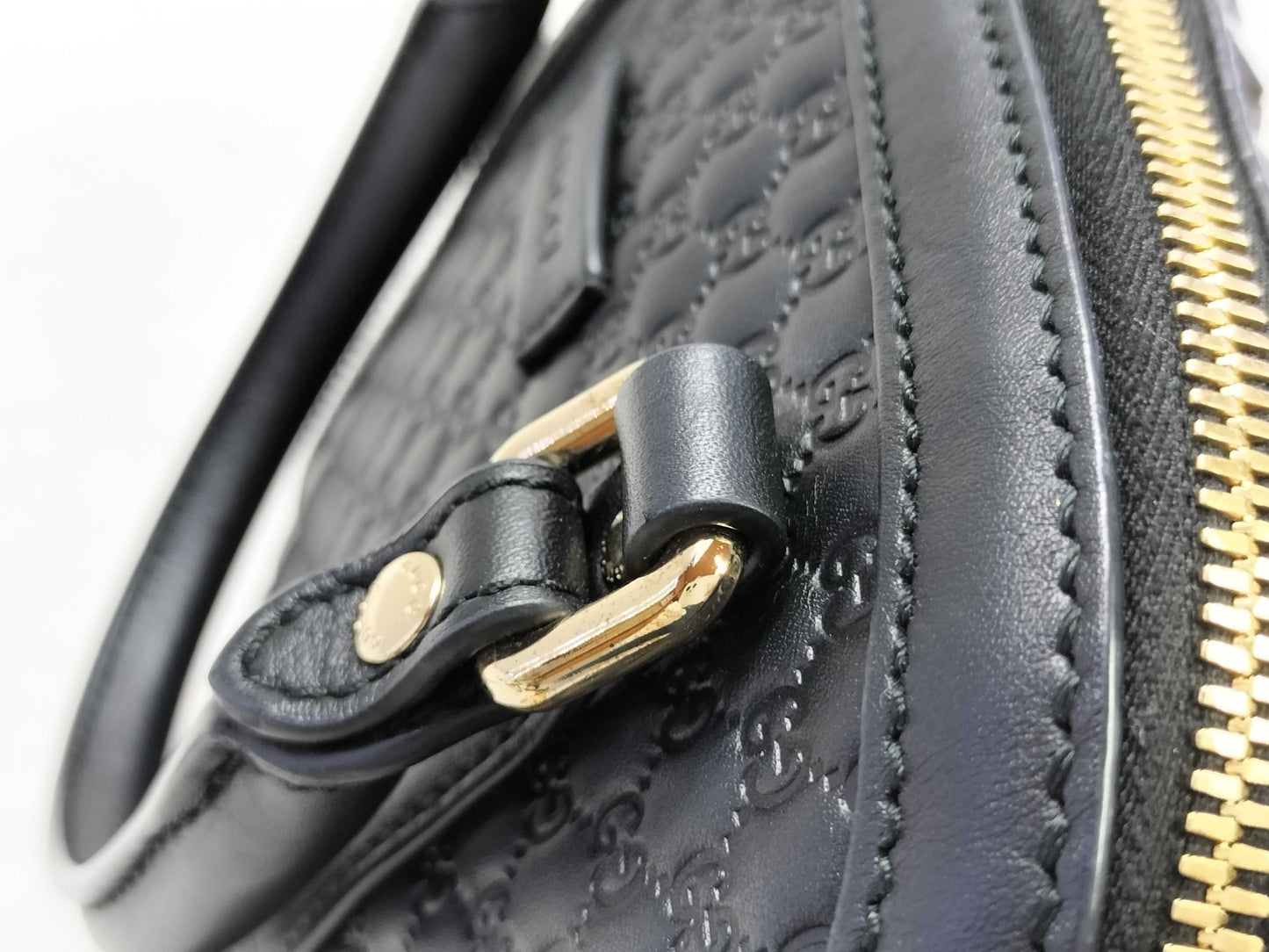 GUCCI Guccissima 449654 Micro Guccissima 2-Way Handbag