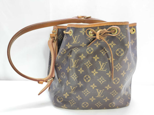 LOUIS VUITTON Monogram Petit Noe M42226 Shoulder Bag 
