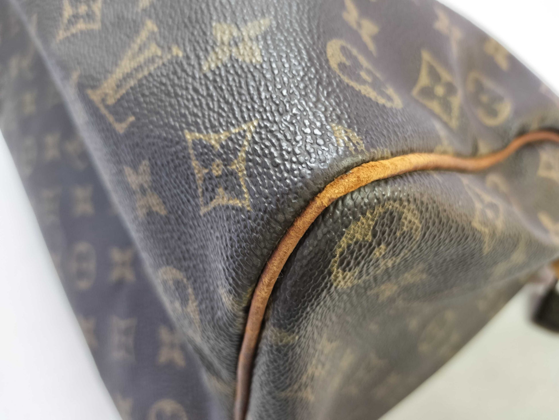 LOUIS VUITTON Monogram Speedy 35 M41524 VI862 Handbag