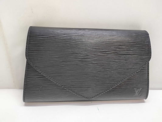 LOUIS VUITTON Epi Art Deco Noir VI0961 Clutch Bag