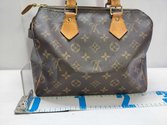 LOUIS VUITTON Monogram Speedy 25 M41528 SP1024 Handbag