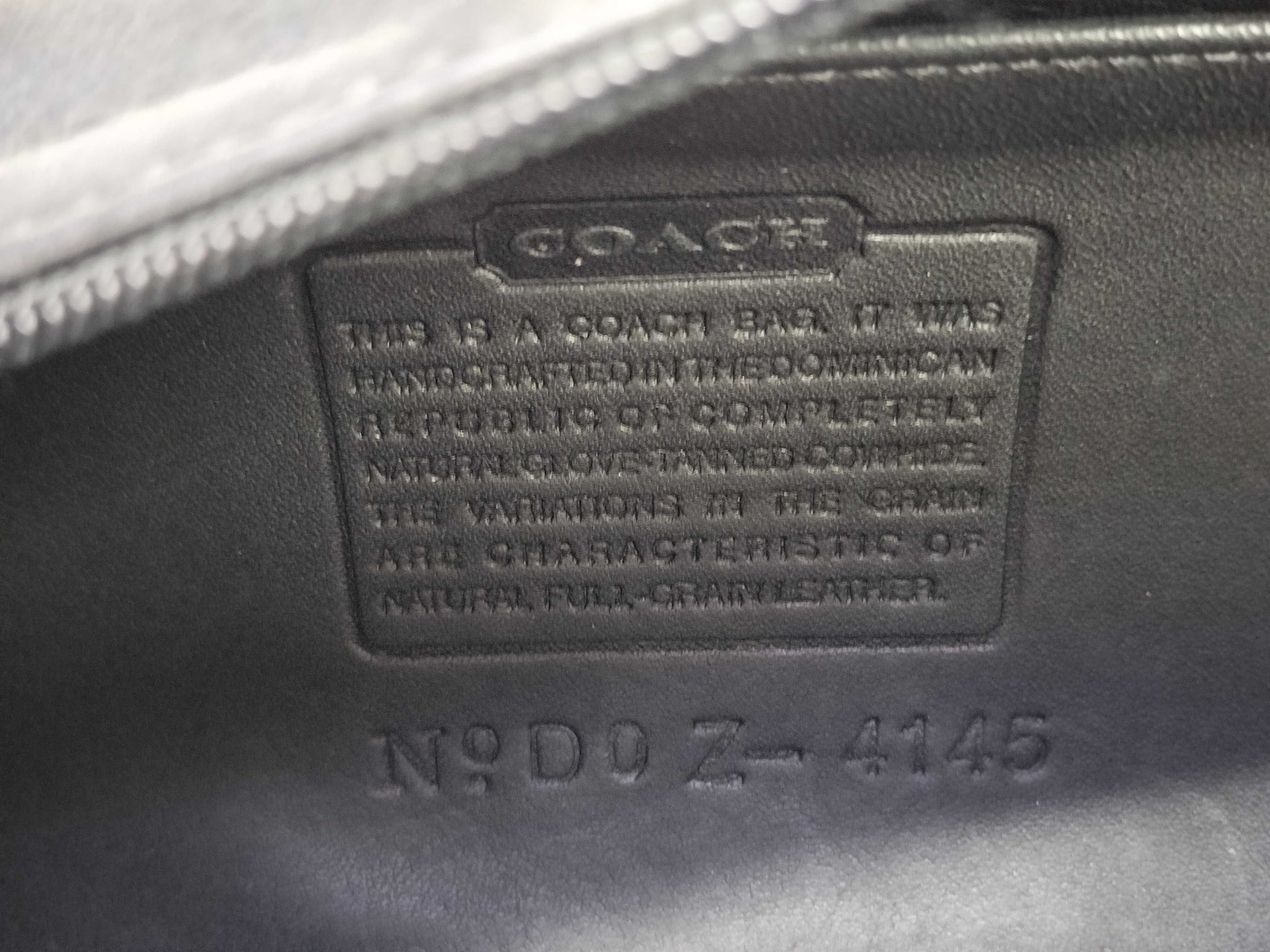 COACH 4145 Handbag Leather Handbag