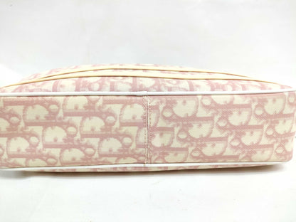 Dior Trotter Trotter Shoulder Bag Pink Enamel Shoulder Bag