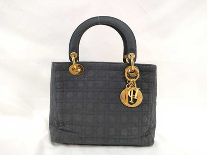 Dior Lady Dior Lady Dior Nylon Handbag Handbag