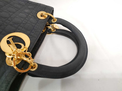 Dior Lady Dior Lady Dior Nylon Handbag Handbag