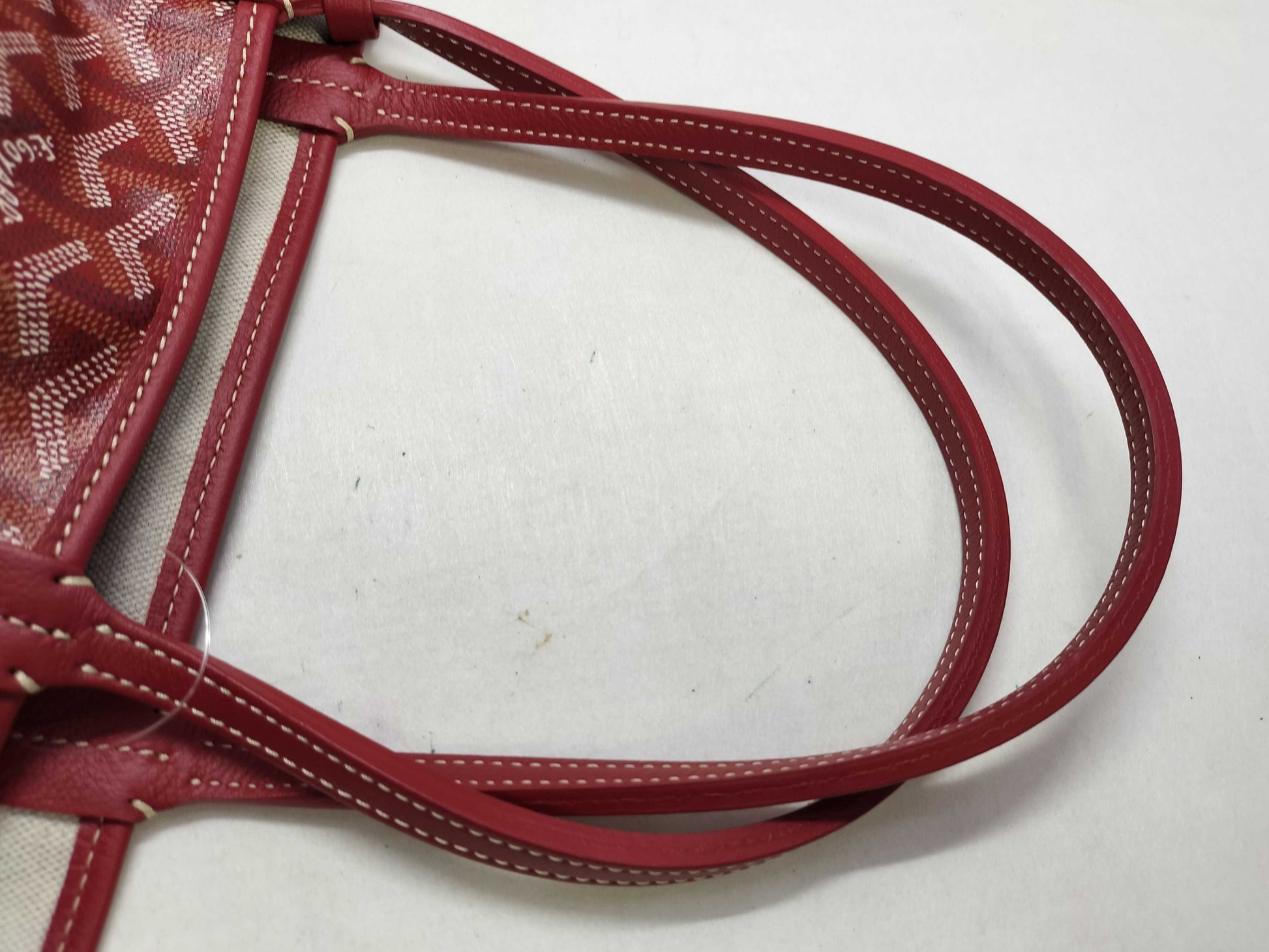 GOYARD Saint Louis PM Red Tote Bag