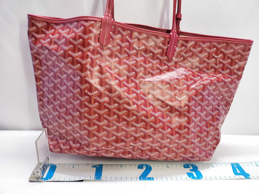 GOYARD Saint Louis PM Red Tote Bag