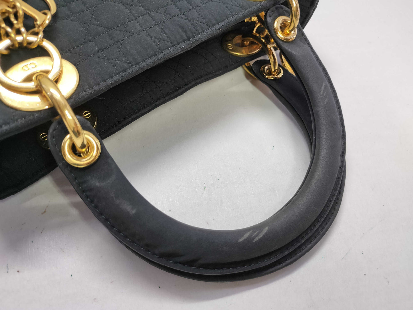 Dior Lady Dior Lady Dior nylon black handbag