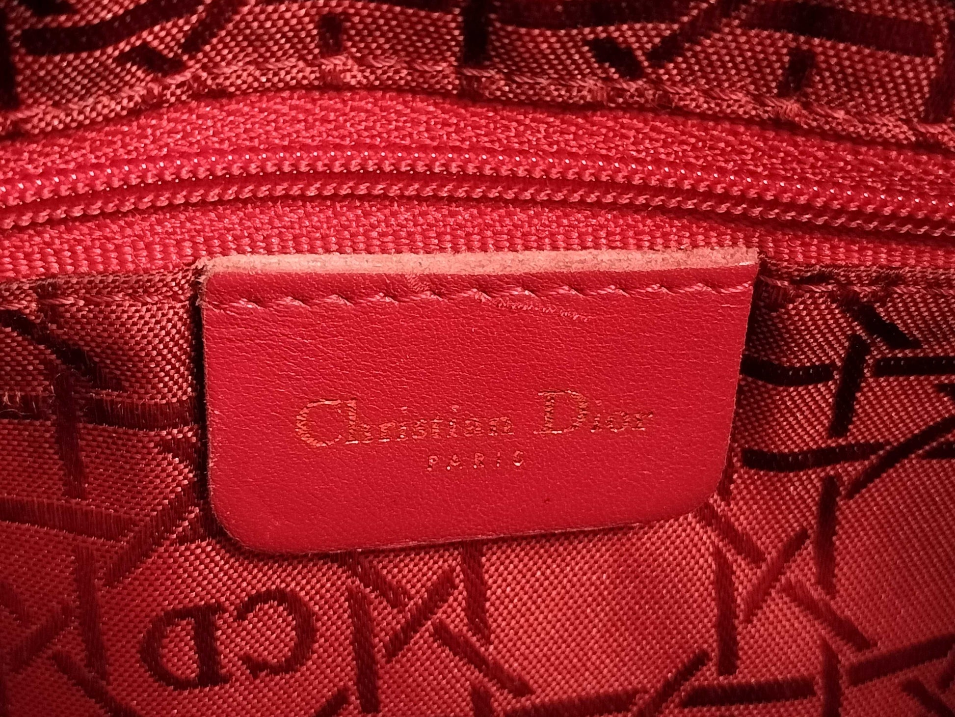 Dior Lady Dior Lady Dior nylon black handbag
