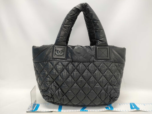 CHANEL Coco Cocoon Small Tote Bag, Black