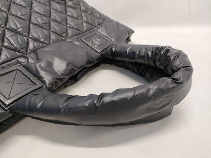 CHANEL Coco Cocoon Small Tote Bag, Black