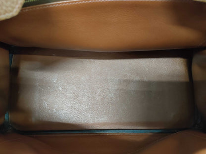 HERMES Birkin 35 〇Y Stamp Ardennes Brown Handbag