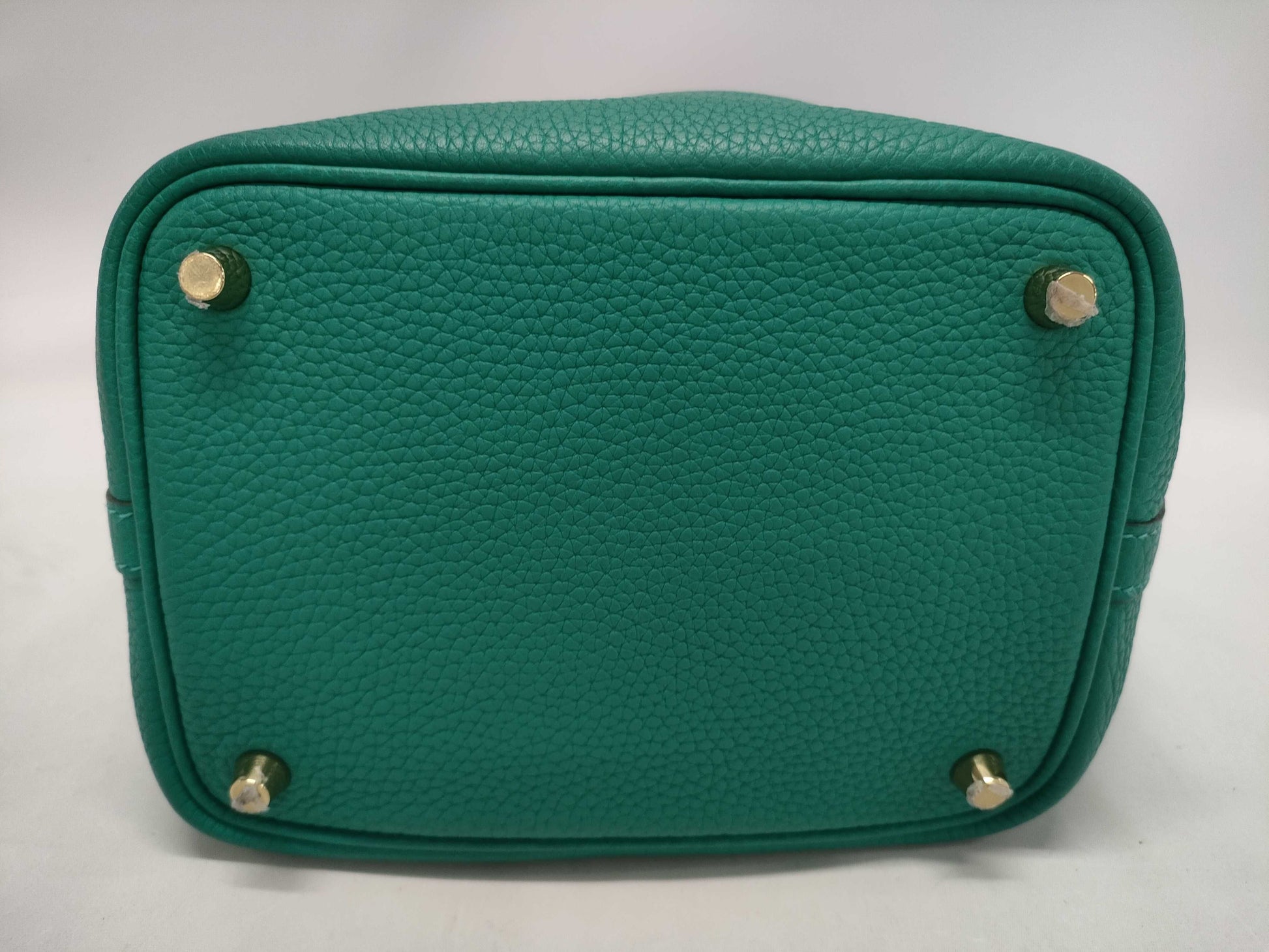HERMES Picotin Picotin Lock PM D Stamp Togo Green Handbag