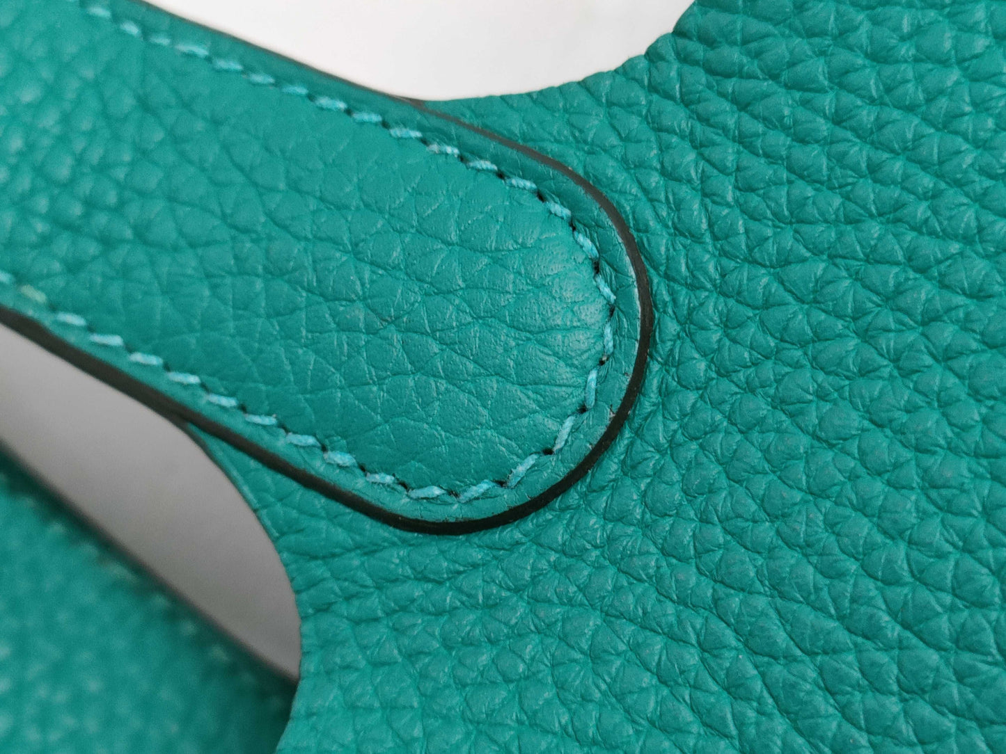 HERMES Picotin Picotin Lock PM D Stamp Togo Green Handbag