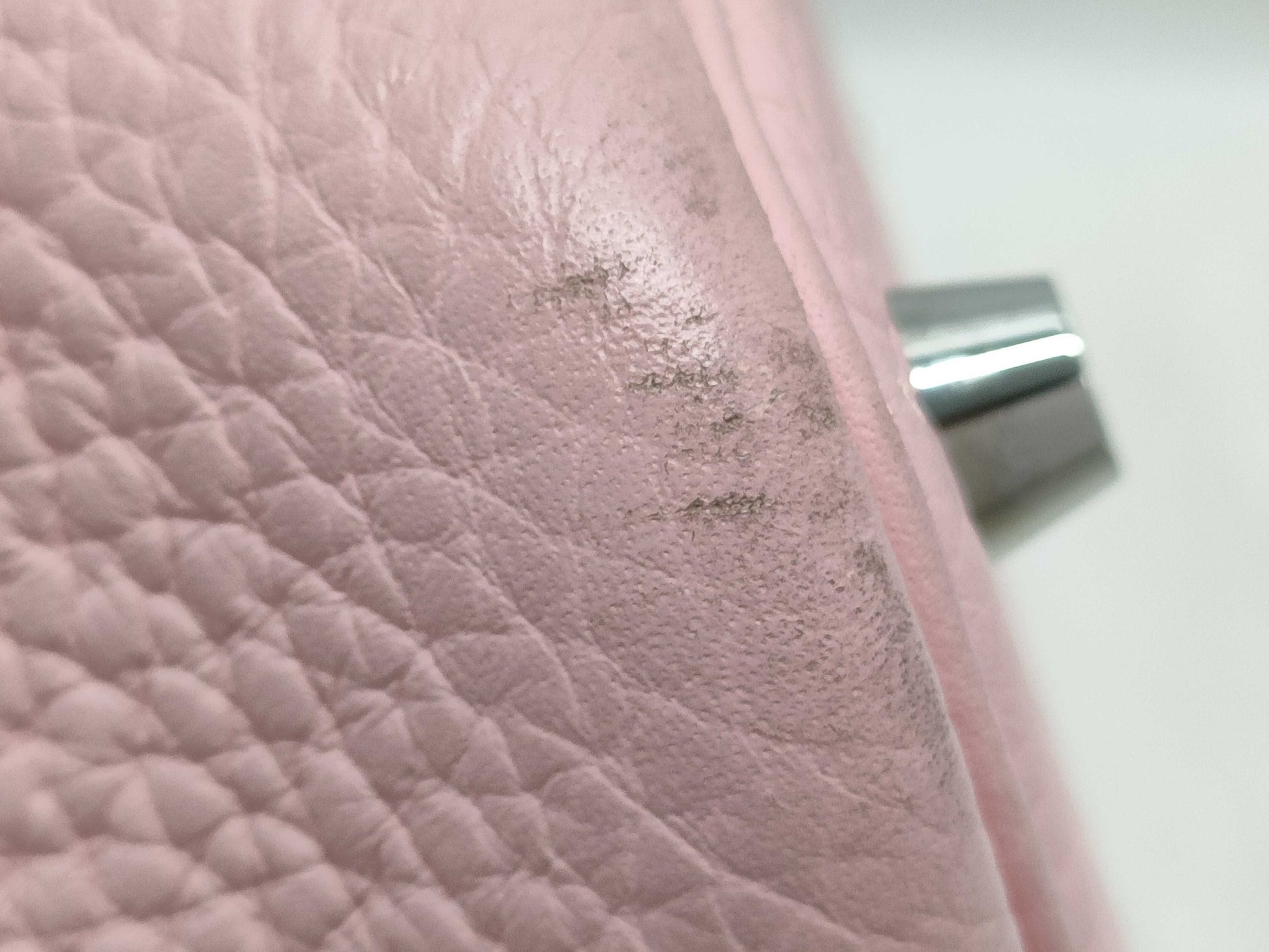HERMES Picotin Lock PM Z Stamp Taurillon Clemence Leather Handbag in Pink