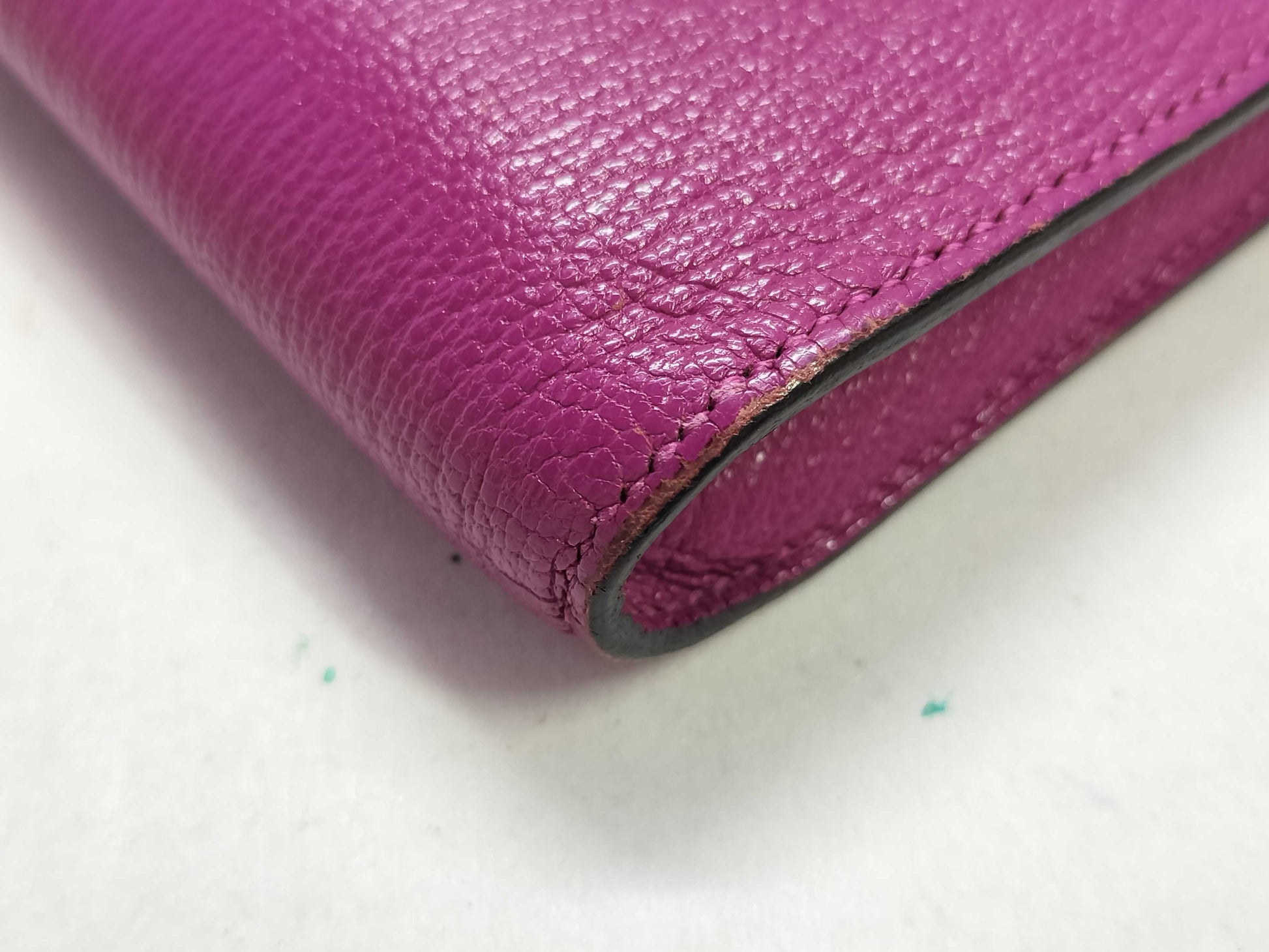 HERMES Click 16 C Stamp Purple Shoulder Bag