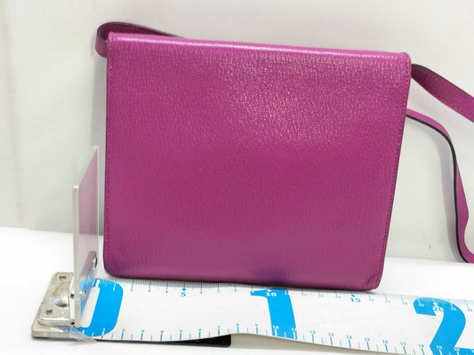 HERMES Click 16 C Stamp Purple Shoulder Bag