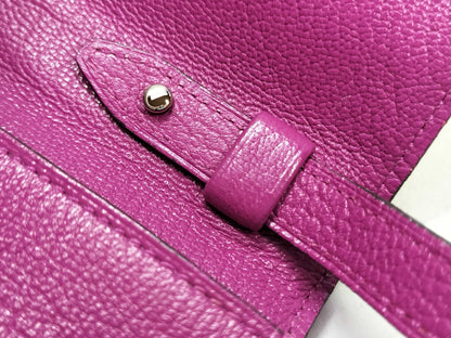 HERMES Click 16 C Stamp Purple Shoulder Bag