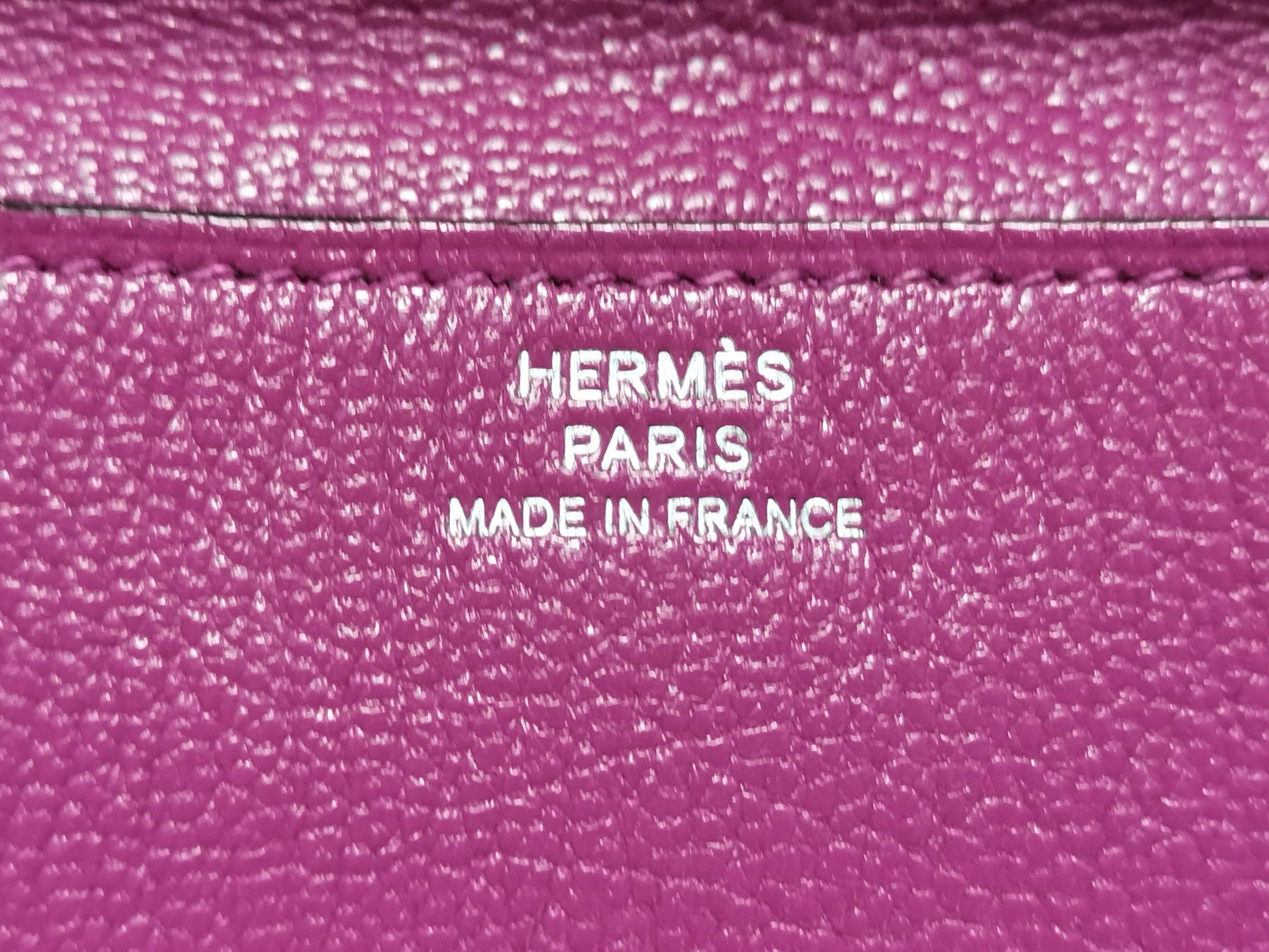 HERMES Click 16 C Stamp Purple Shoulder Bag