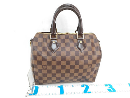 LOUIS VUITTON N 41368 Damier Speedy Bandouliere 25 N41368 CT2158 Boston Bag