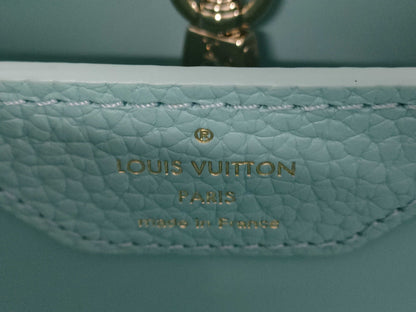 LOUIS VUITTON Capucines BB Ostrich Leather Handbag N84073