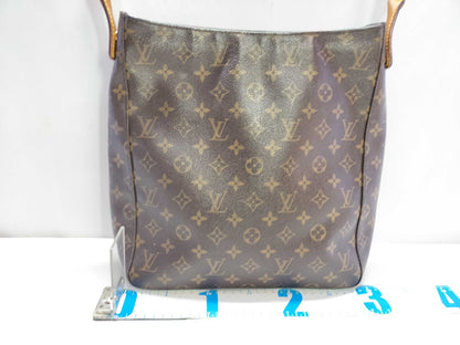 LOUIS VUITTON Monogram M51145 Looping GM SN0062 Shoulder Bag