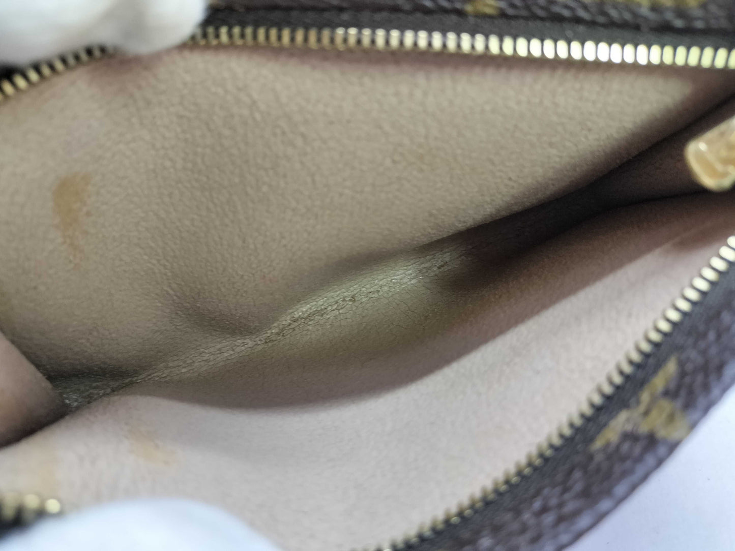 LOUIS VUITTON Monogram M42238 Bucket PM AR0957 Handbag