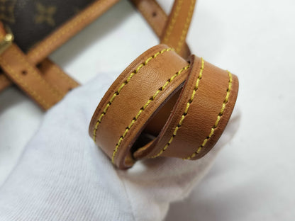 LOUIS VUITTON Monogram M42238 Bucket PM AR0957 Handbag