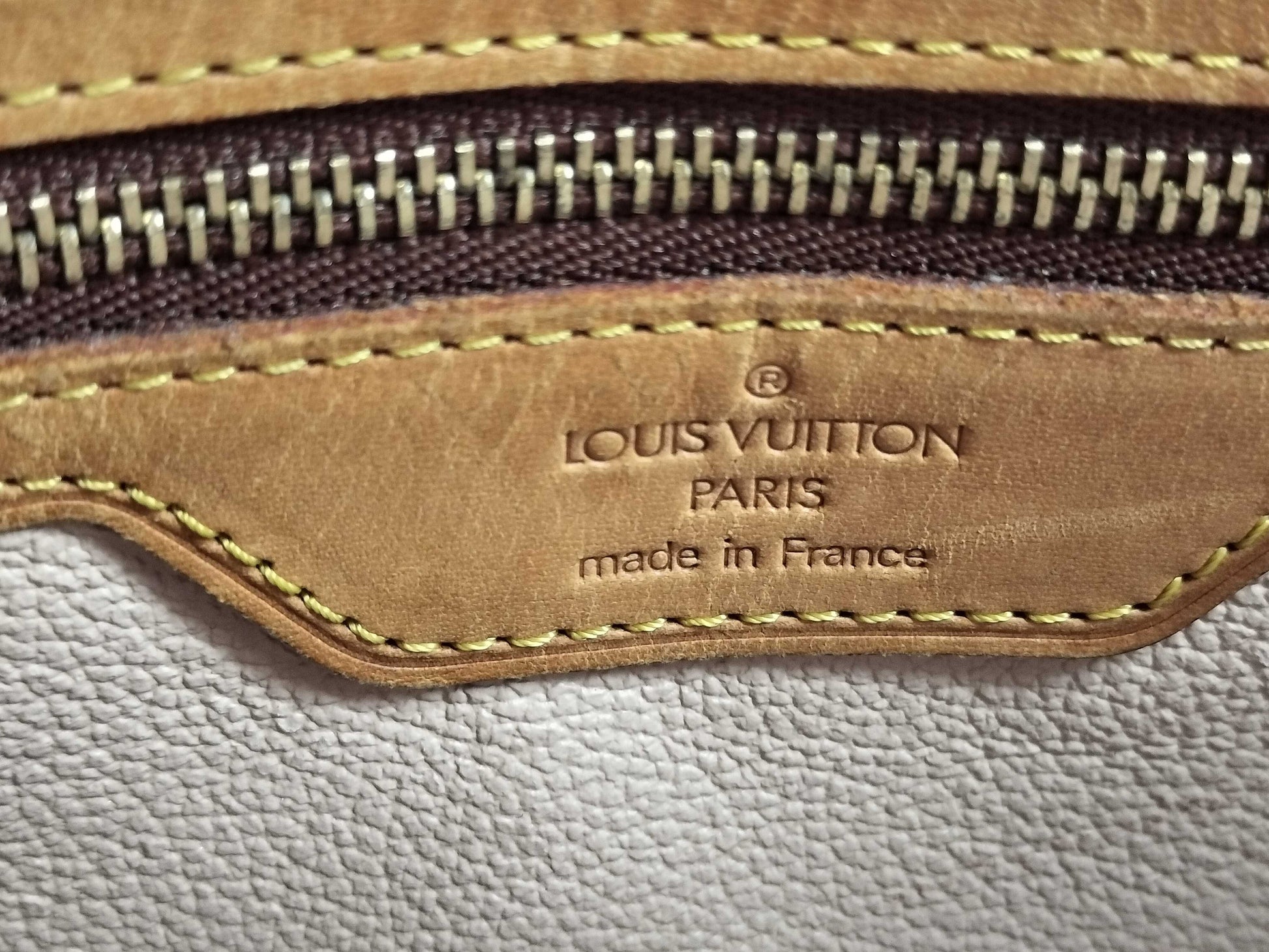 LOUIS VUITTON Monogram M42238 Bucket PM VI0061 Tote Bag