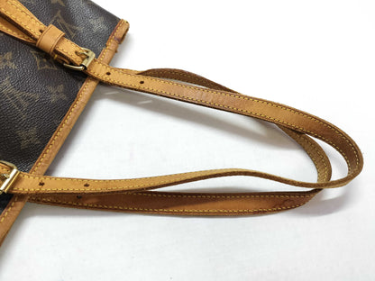 LOUIS VUITTON Monogram M42238 Bucket PM VI0061 Tote Bag