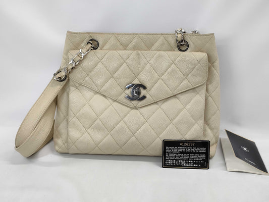CHANEL Matelasse Chain Tote Bag