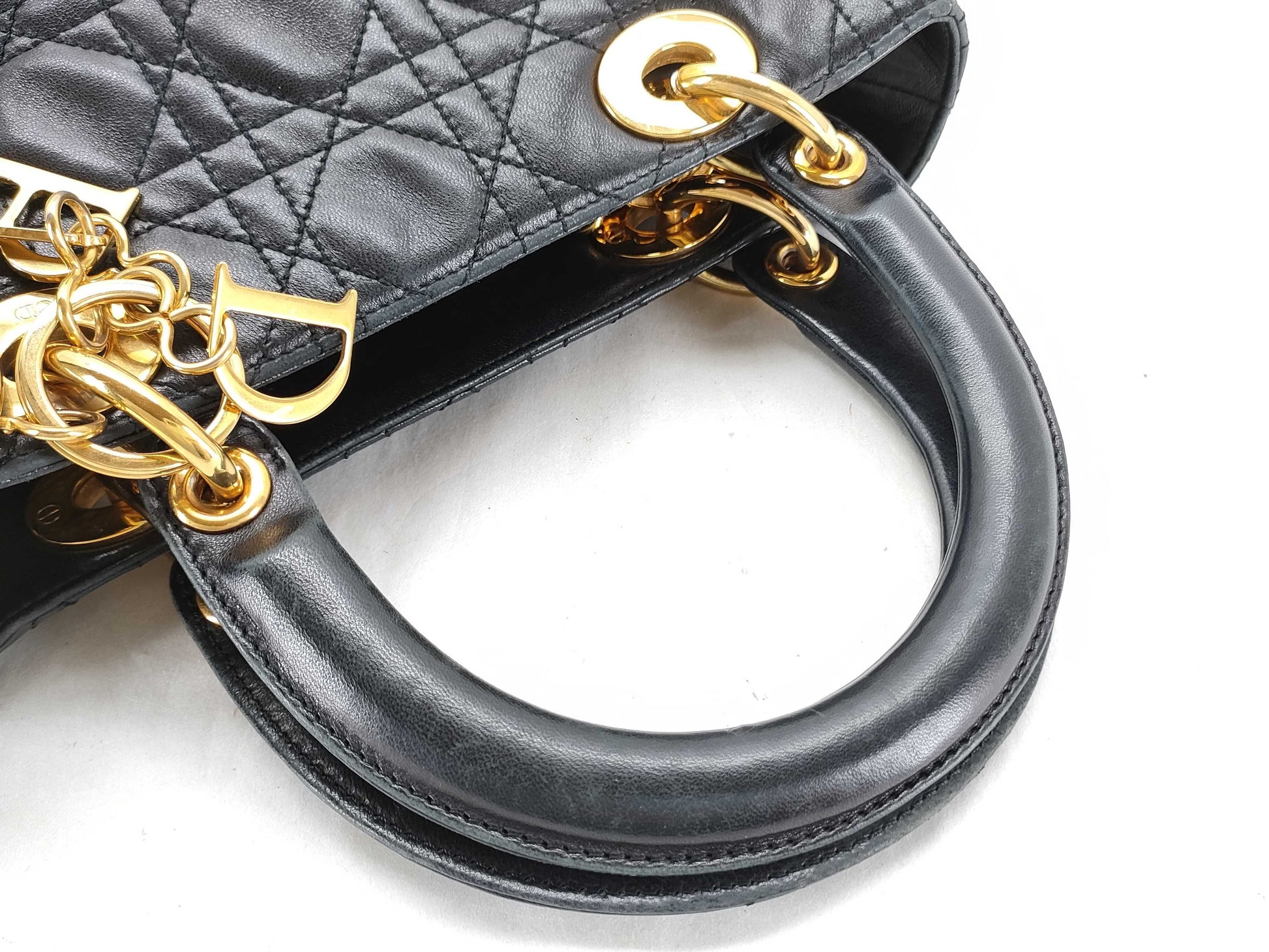 Dior Lady Dior Christian Dior Tote Bag Handbag