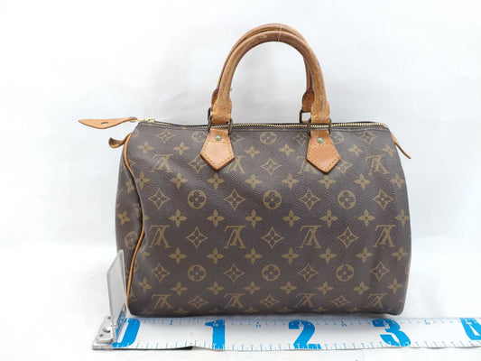 LOUIS VUITTON Monogram Louis Vuitton Speedy 30 Boston Bag