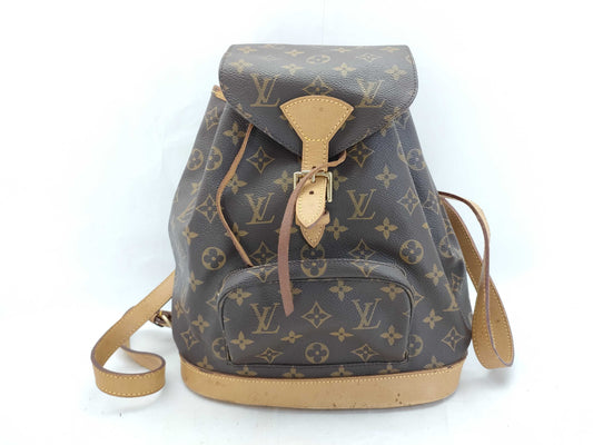 LOUIS VUITTON Monogram Montsouris MM Backpack
