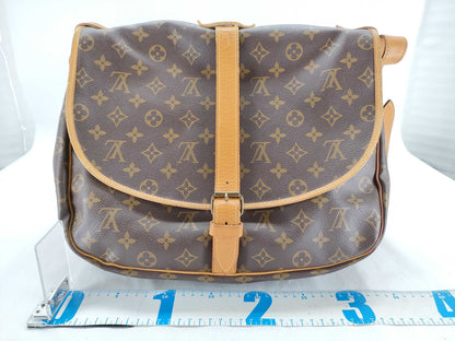 LOUIS VUITTON M42254 Monogram Louis Vuitton Saumur 35 Shoulder Bag