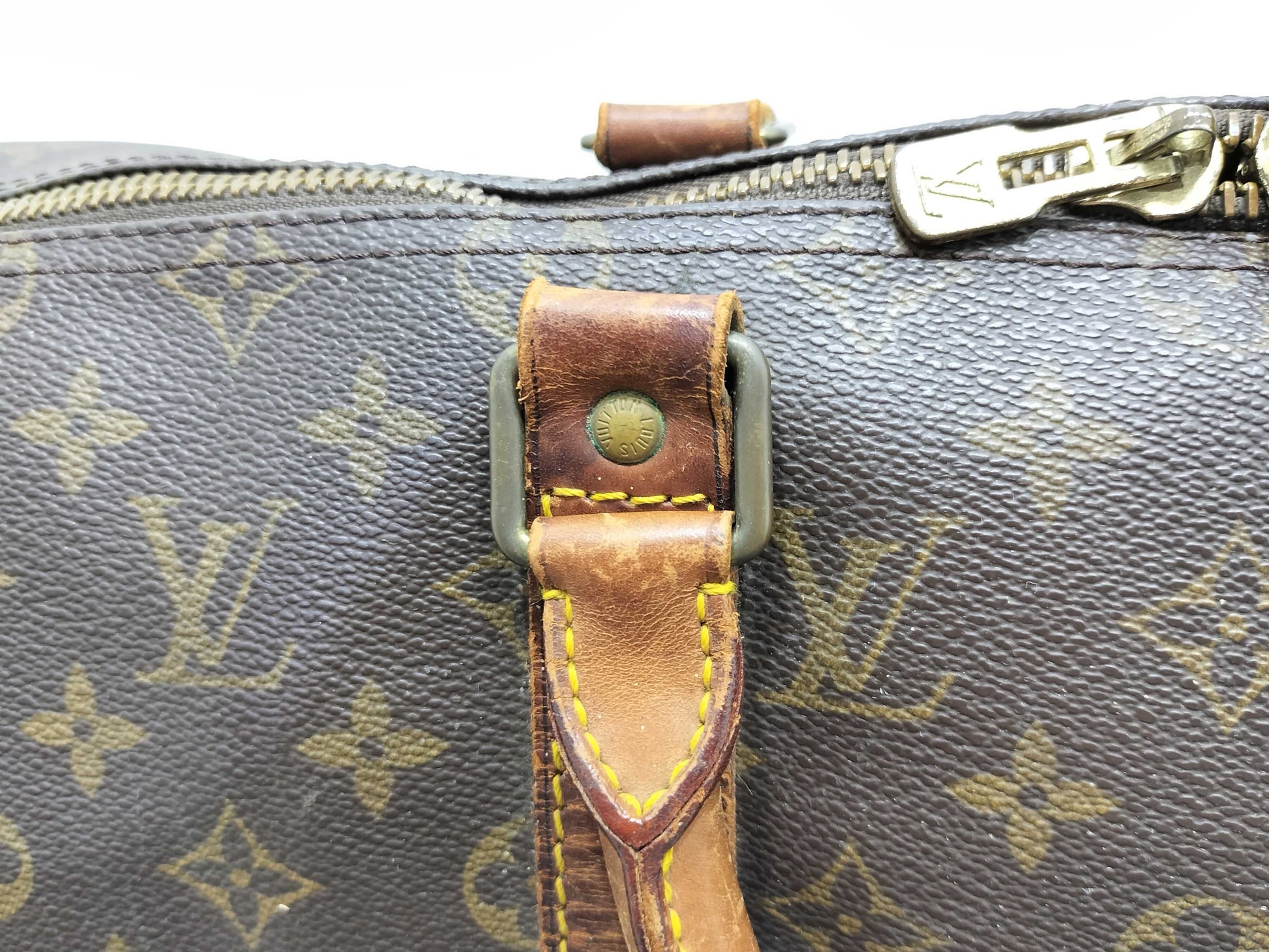 LOUIS VUITTON M41426 Monogram Louis Vuitton Keepall 50 Boston Bag