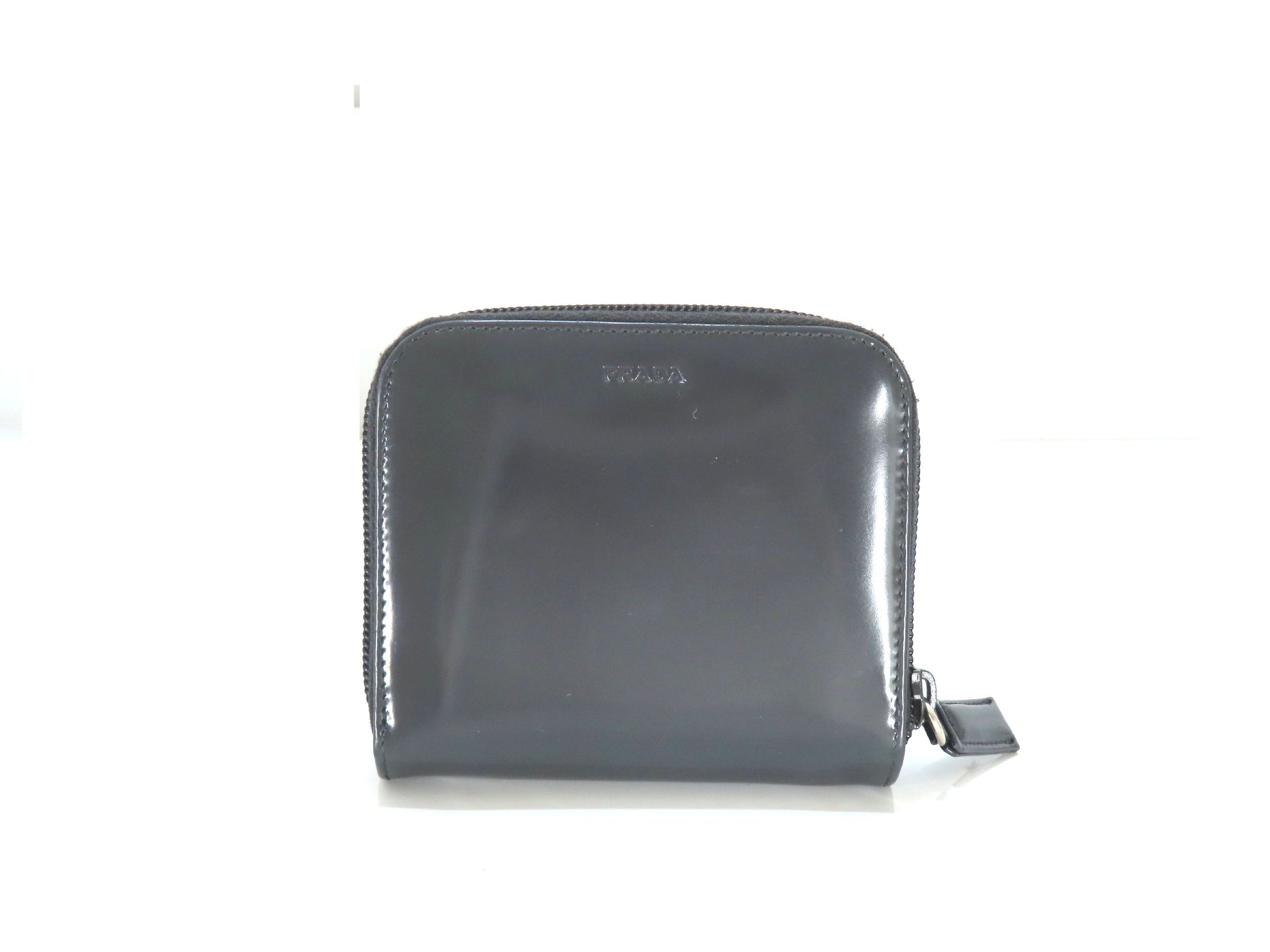 PRADA PRADA Patent Leather Bifold Wallet Wallet