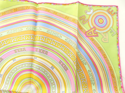 HERMES Carré 40 FRANCE PARIS FBG 24 Scarf 100% Silk Multicolor Scarf