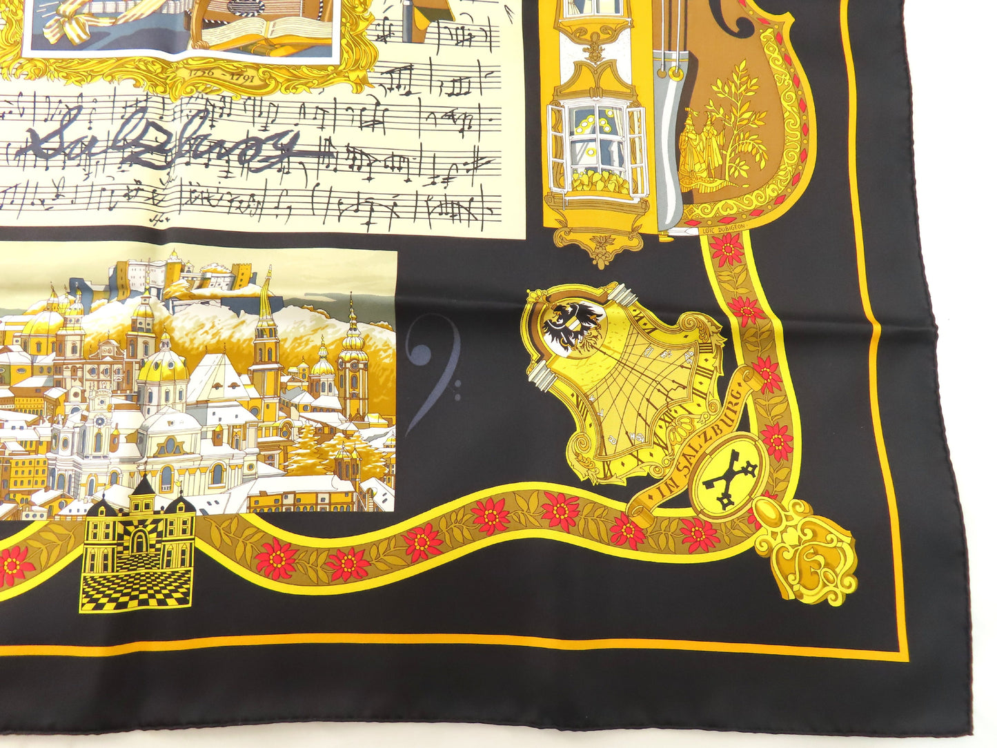HERMES Carre HERMES Carre Carre 90 IN SALZBURG Scarf Scarf