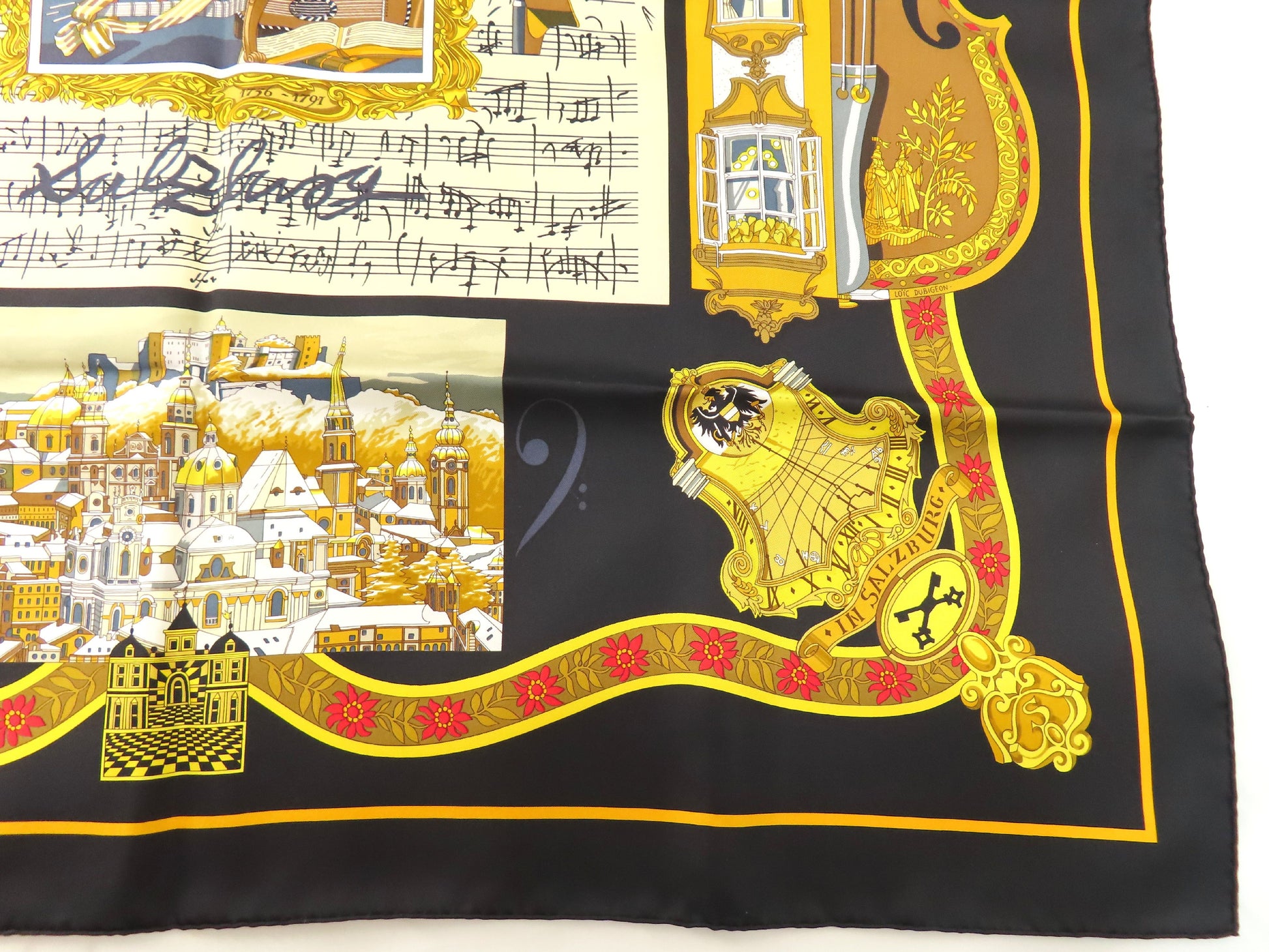 HERMES Carre HERMES Carre Carre 90 IN SALZBURG Scarf Scarf